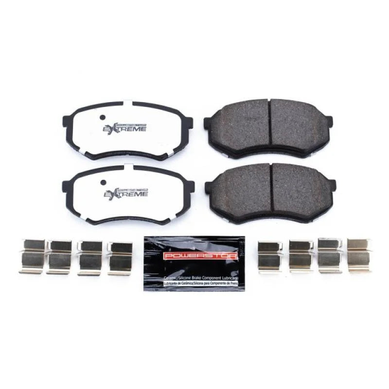 Power Stop Front Z36 & Tow Brake Pads w/Hardware fits 1987-1989 Chrysler Conquest / 1984-1986 Dodge Conquest / 1988-1991 M...