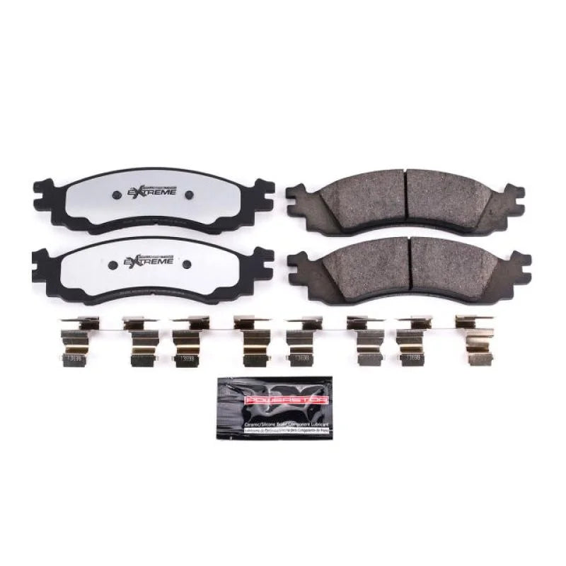 Power Stop Front Z36 & Tow Brake Pads w/Hardware fits 2006-2010 Ford Explorer Eddie / 2006 Ford Explorer / 2007-2010 Ford ...