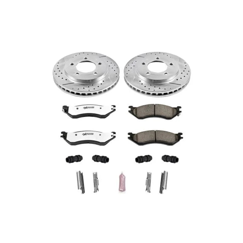 Power Stop Front Z36 Truck & Tow Brake Kit fits Ford Expedition / 1997-2002 Ford Expedition Eddie Bauer / 1998-2002 Lincol...