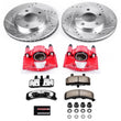 Load image into Gallery viewer, Power Stop Front Z36 Truck &amp; Tow Brake Kit w/Calipers fits 1990-1993 Cadillac Commercial Chassis / 1990-1993 Cadillac Devi...