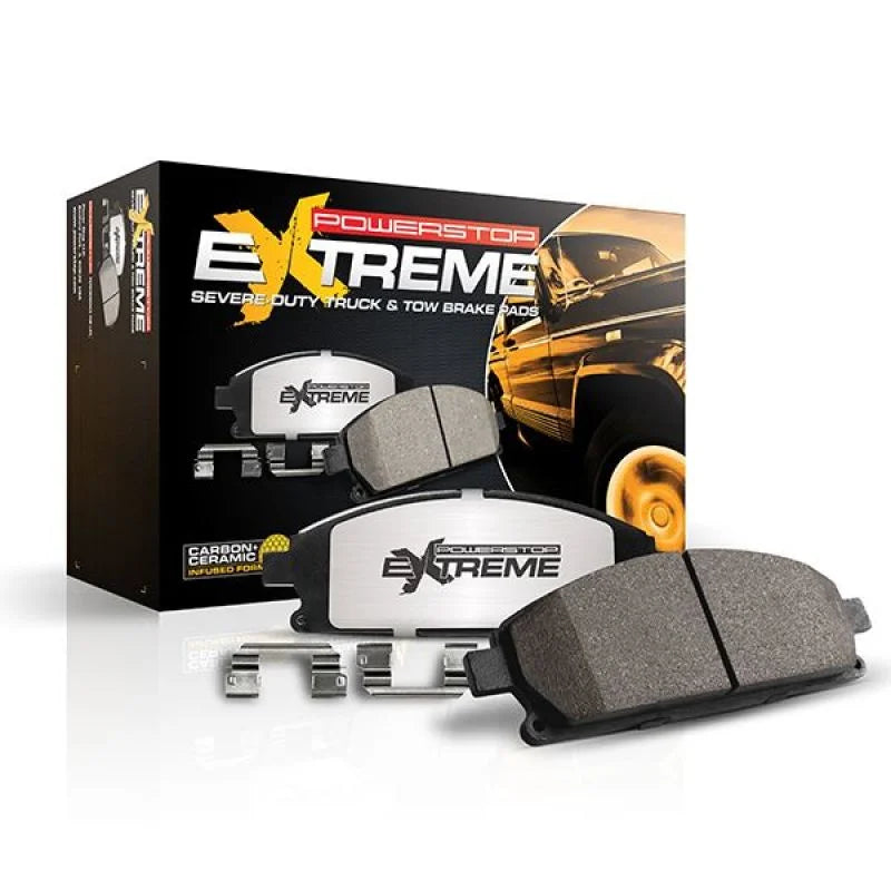 Power Stop Front Z36 Truck & Tow Brake Pads w/Hardware fits 2020-2024 Ford Transit-150 / 2020-2024 Ford Transit-250 / 2020...