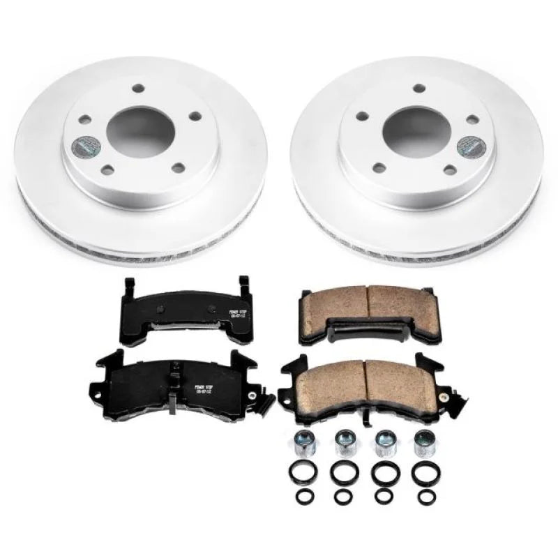 Power Stop Front or Rear Z17 Evolution Geomet Coated Brake Kit fits 1979-1985 Buick Riviera / 1983-1997 Chevrolet S10 / 19...