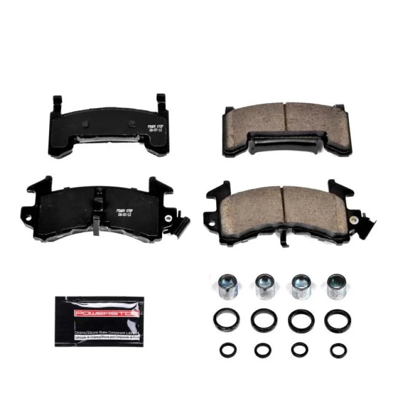 Power Stop Front or Rear Z23 Evolution Sport Brake Pads w/Hardware fits 1978-2003 Avanti / Buick / Cadillac - Main Product...