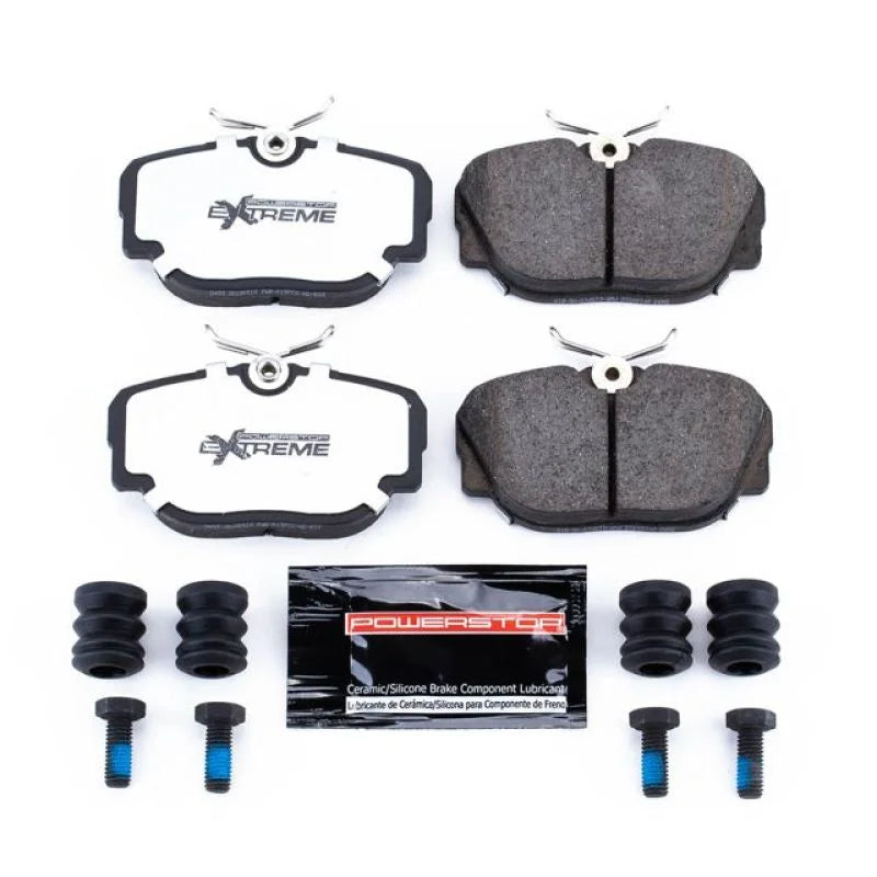 Power Stop Front or Rear Z36 & Tow Brake Pads w/Hardware fits 1984-1991 BMW 318I / 1991 BMW 318IS / 1986-1988 BMW 325 / 19...