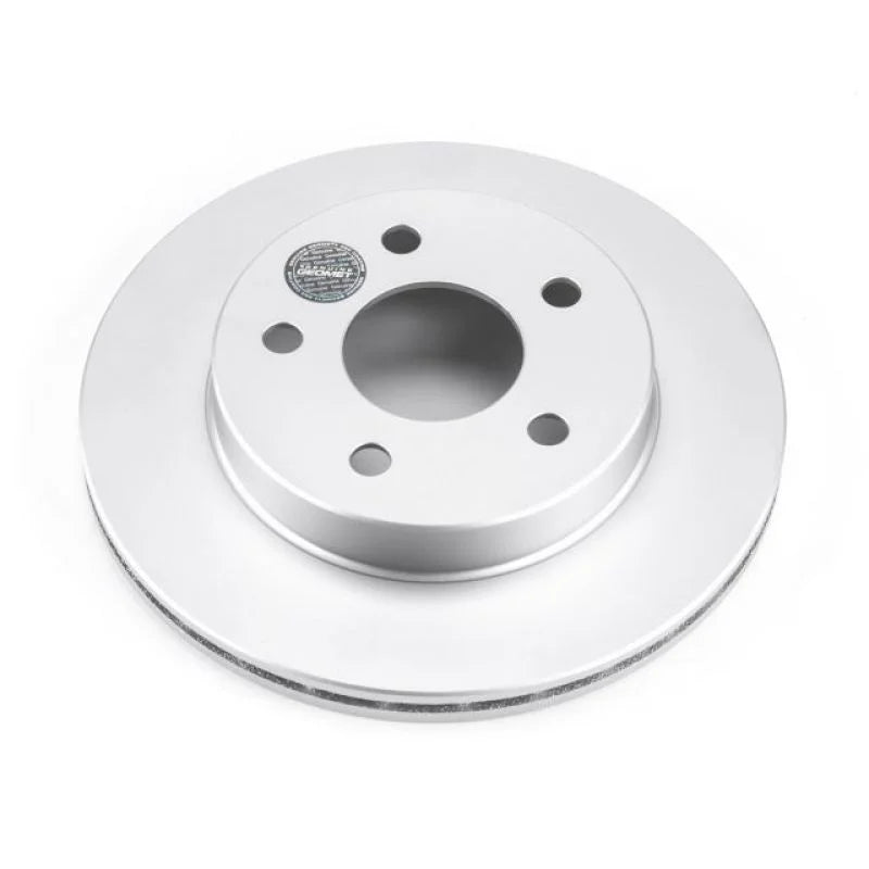 Power Stop Geomet Coated Rear Rotor fits 1993-1997 Ford Thunderbird / 1993-1998 Lincoln Mark VIII / 1993 Mercury Cougar - ...