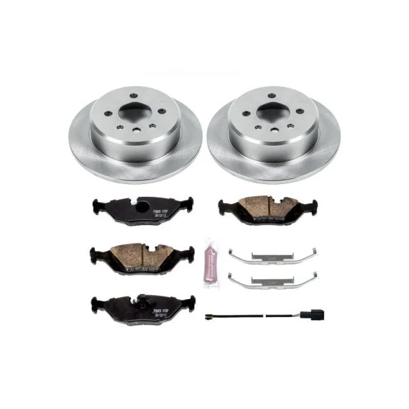 Power Stop Rear Autospecialty Brake Kit fits 1991 1992 BMW 318I / 1991 BMW 318IS / 1986-1988 BMW 325 / 1984-1987 BMW 325E ...