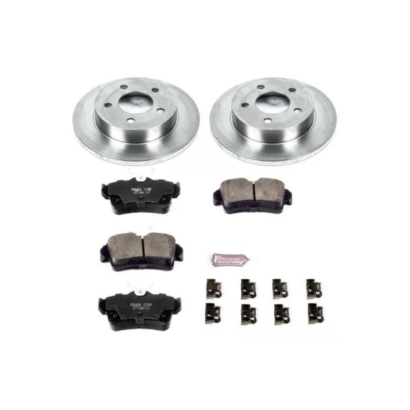 Power Stop Rear Autospecialty Brake Kit fits 1994-2004 Ford Mustang / 1995 Ford Mustang GTS - Main Product View