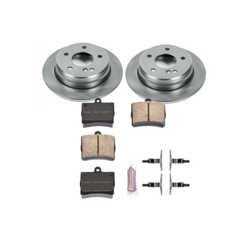 Power Stop Rear Autospecialty Brake Kit fits 1996 Mercedes-Benz C220 / 1997-1998 Mercedes-Benz C230 / 1994-1995 Mercedes-B...