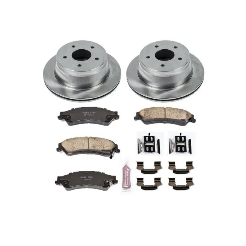 Power Stop Rear Autospecialty Brake Kit fits 1997-2001 Chevrolet Blazer / 1997-2004 Chevrolet Blazer LS / 1997-2001 Chevro...