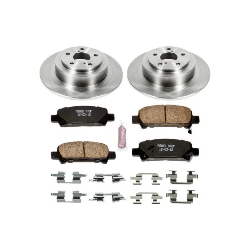 Power Stop Rear Autospecialty Brake Kit fits 2003-2006 Subaru Baja / 2000-2004 Subaru Legacy / 2000-2004 Subaru Outback - ...