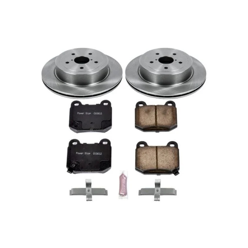 Power Stop Rear Autospecialty Brake Kit fits 2005-2007 Subaru Impreza / 2005-2007 Subaru Impreza WRX STI / 2007 Subaru Imp...