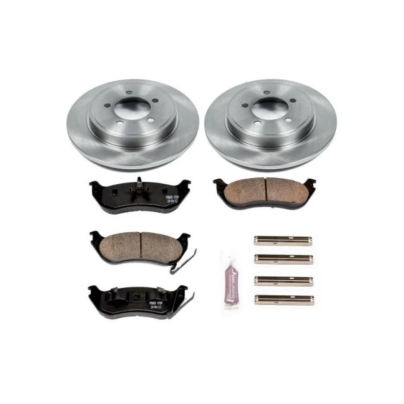 Power Stop Rear Autospecialty Brake Kit fits 2006-2010 Ford Explorer Eddie Bauer / 2006 Ford Explorer Xls / 2007-2010 Ford...