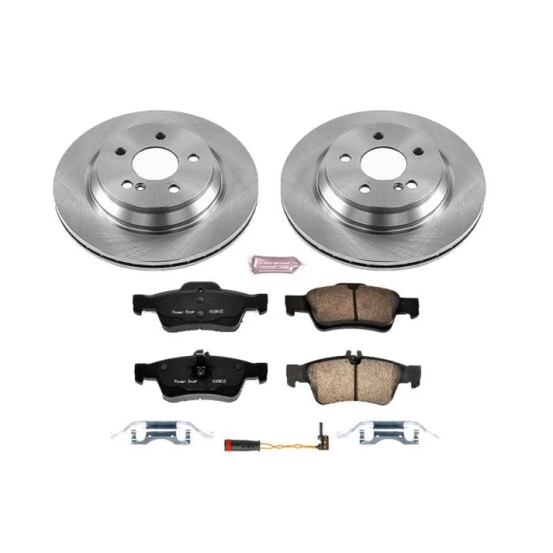 Power Stop Rear Autospecialty Brake Kit fits 2012-2013 Mercedes-Benz S350 Bluetec 4MATIC / 2003 Mercedes-Benz SL500 - Main...