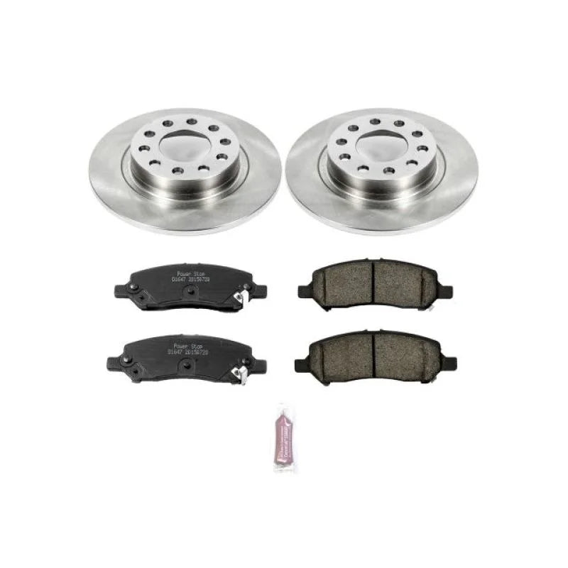 Power Stop Rear Autospecialty Brake Kit fits 2013-2016 Dodge DART - Main Product View