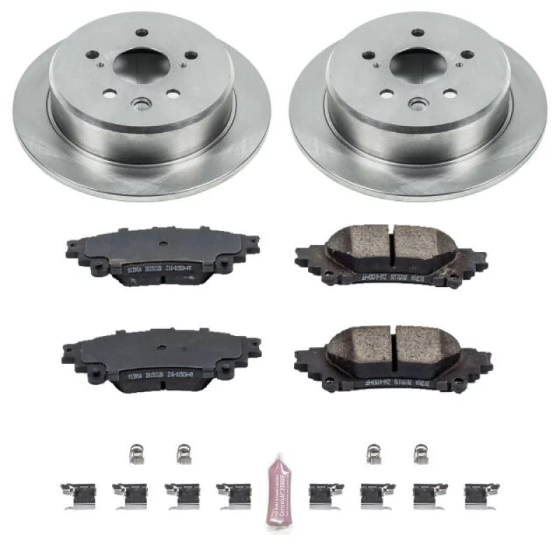 Power Stop Rear Autospecialty Brake Kit fits 2014-2015 Lexus IS250 - Main Product View