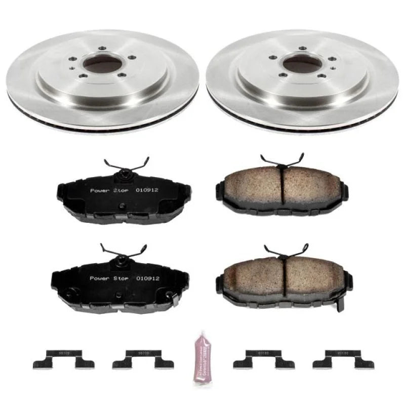 Power Stop Rear Autospecialty Brake Kit fits Ford Mustang / 2013-2014 Ford Mustang Shelby GT500 - Main Product View