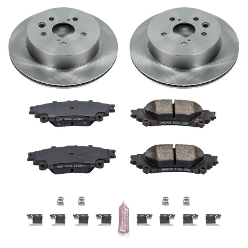 Power Stop Rear Autospecialty Brake Kit fits Lexus IS250 / 2014-2015 Lexus IS250 C / 2014-2015 Lexus IS350 C - Main Produc...