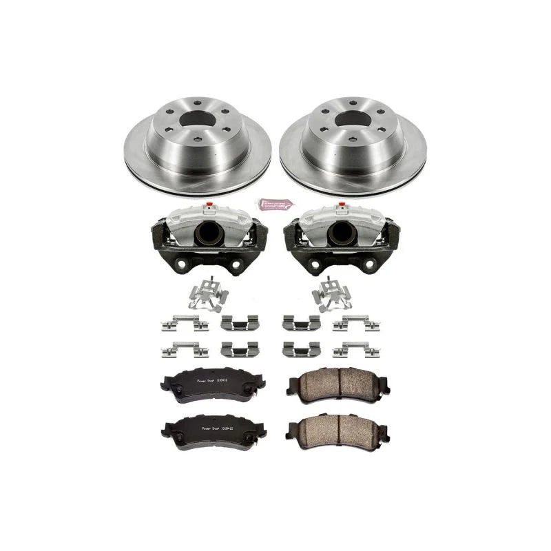 Power Stop Rear Autospecialty Brake Kit w/Calipers fits 2003-2005 Chevrolet Astro / 2002 Chevrolet Avalanche 1500 / 1999-2...