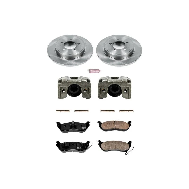 Power Stop Rear Autospecialty Brake Kit w/Calipers fits 2006-2010 Ford Explorer Eddie Bauer / 2006 Ford Explorer Xls / 200...