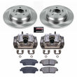 Load image into Gallery viewer, Power Stop Rear Autospecialty Brake Kit w/Calipers fits 2010-2016 Hyundai Genesis 3.8L / 2010-2012 Hyundai Genesis 4.6L / ...