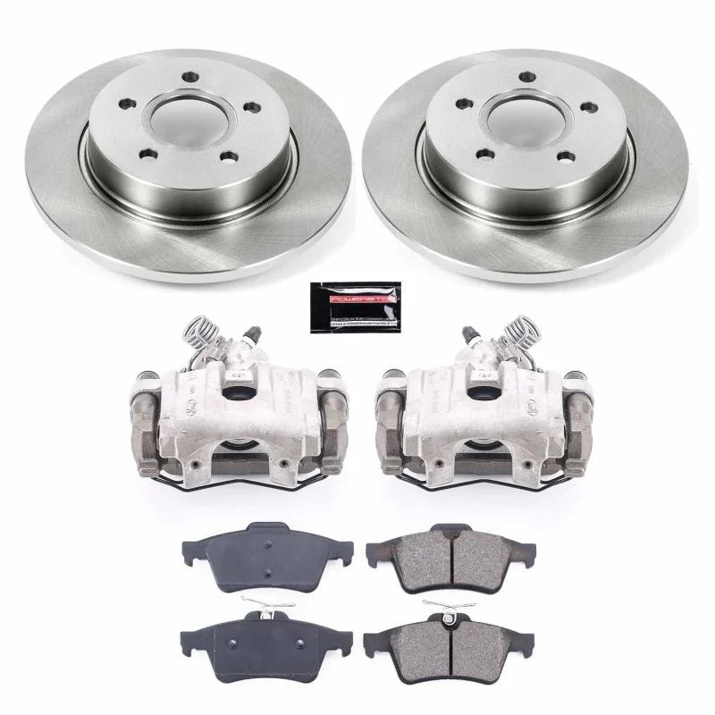 Power Stop Rear Autospecialty Brake Kit w/Calipers fits 2012-2018 Ford Focus
