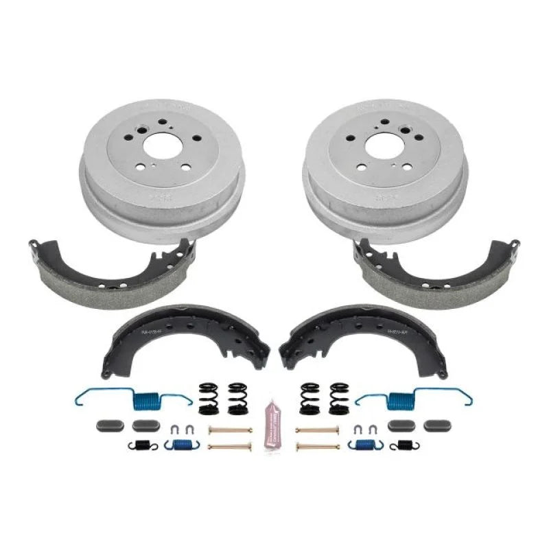 Power Stop Rear Autospecialty Drum Kit fits 1992-2001 Toyota Camry / Solara - Main Product View