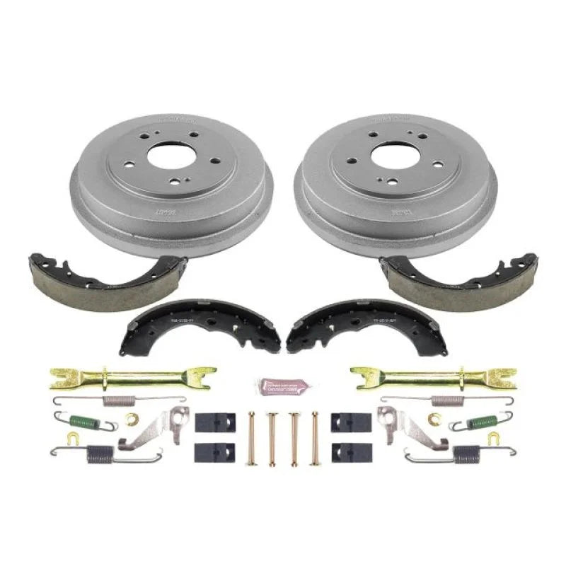 Power Stop Rear Autospecialty Drum Kit fits 2003-2007 Honda Accord / 1997-2001 Honda CR-V / 2006-2015 Honda Civic / 2013-2...
