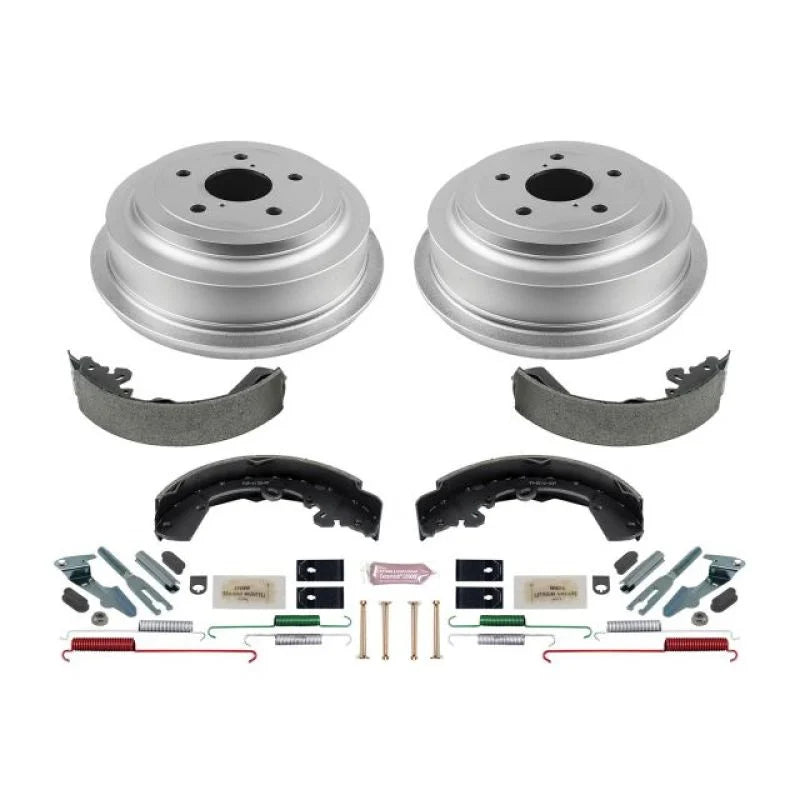 Power Stop Rear Autospecialty Drum Kit fits 2005-2010 Dodge Dakota / 2006 2007 Mitsubishi Raider Durocross / 2006-2009 Mit...