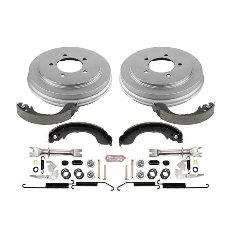 Power Stop Rear Autospecialty Drum Kit fits 2007 Chrysler Sebring / 2008 2009 Chrysler Sebring LX / 2007 2008 Chrysler Seb...