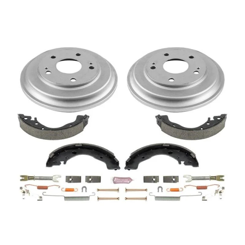 Power Stop Rear Autospecialty Drum Kit fits 2012-2015 Honda Civic COUPE - Main Product View