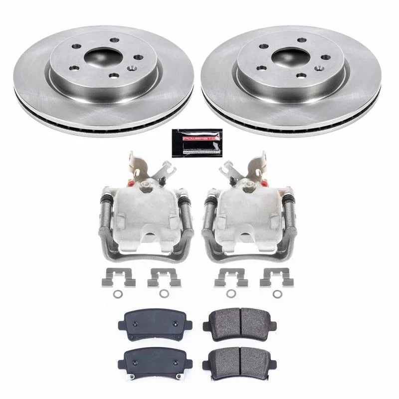 Power Stop Rear Autospecialty Kit w/Calipers fits 2012-2016 Buick LaCrosse / 2010 2011 Buick LaCrosse CX / 2012 Buick LaCr...