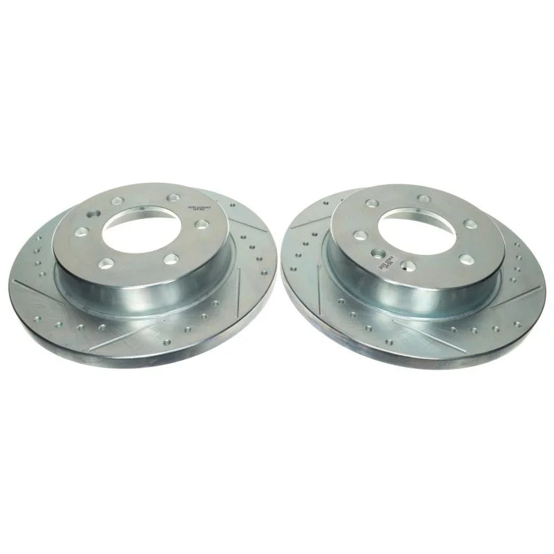 Power Stop Rear Drilled & Slotted Rotor (Pair) fits 2019 2020 Freightliner Sprinter 1500 / 2019-2021 Freightliner Sprinter...
