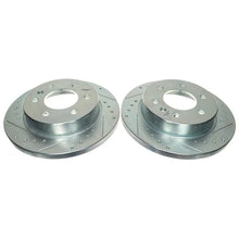 Load image into Gallery viewer, Power Stop Rear Drilled &amp; Slotted Rotor (Pair) fits 2019 2020 Freightliner Sprinter 1500 / 2019-2021 Freightliner Sprinter...