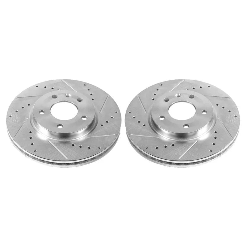 Power Stop Rear Drilled & Slotted Rotor (Pair) fits 2024-2025 Buick Encore GX Avenir / 2020-2023 Buick Encore GX Essence /...