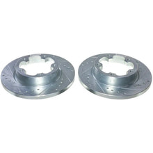 Load image into Gallery viewer, Power Stop Rear Drilled &amp; Slotted Rotor - Pair fits 2022-2024 Ford E-transit