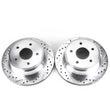 Load image into Gallery viewer, Power Stop Rear Drilled &amp; Slotted Rotors Pair fits 1997-1999 Chevrolet Blazer / 1997-2004 Chevrolet Blazer LS / 1997-2001 ...