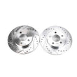 Load image into Gallery viewer, Power Stop Rear Drilled &amp; Slotted Rotors Pair fits 2003-2005 Buick Park Avenue / 2000-2005 Cadillac Deville / 1998-2004 Ca...