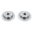 Load image into Gallery viewer, Power Stop Rear Drilled &amp; Slotted Rotors Pair fits 2007-2009 Mercedes-Benz ML320 / 2006-2011 Mercedes-Benz ML350 / 2010 20...