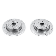 Load image into Gallery viewer, Power Stop Rear Drilled &amp; Slotted Rotors Pair fits 2007-2009 Mercedes-Benz ML320 / 2006-2011 Mercedes-Benz ML350 / 2010 20...