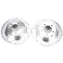 Load image into Gallery viewer, Power Stop Rear Drilled &amp; Slotted Rotors Pair fits 2011-2014 Chrysler 200 LIMITED / 2008-2010 Chrysler Sebring LX / 2007-2...