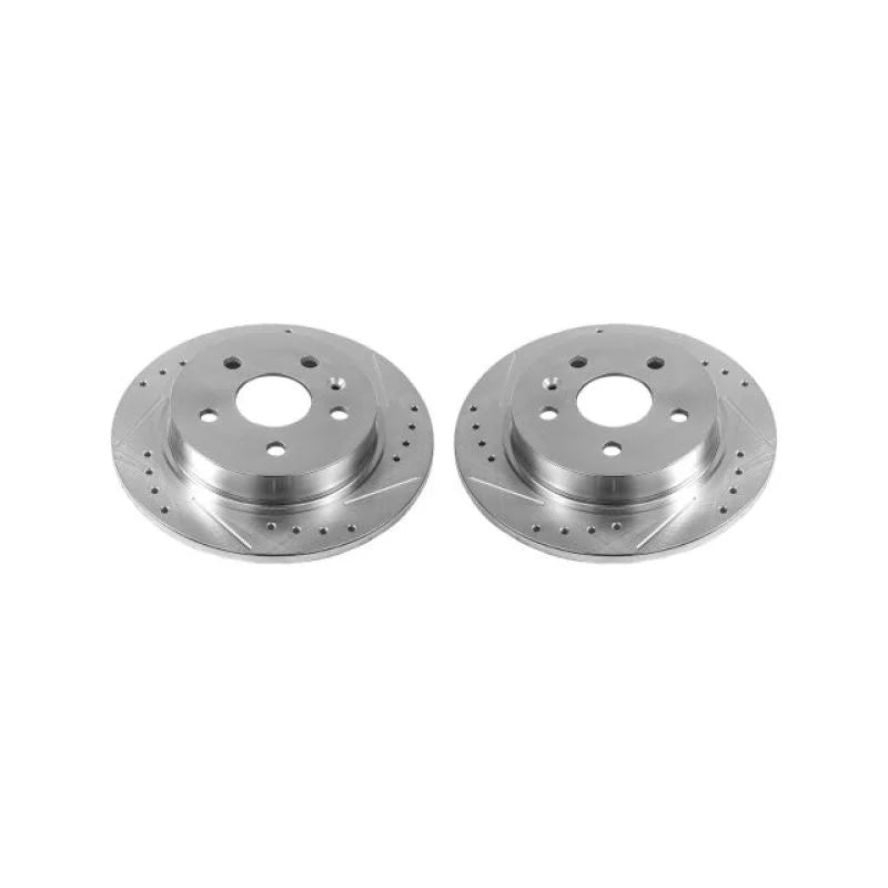 Power Stop Rear Drilled & Slotted Rotors Pair fits 2012-2016 Buick LaCrosse / 2012 Buick LaCrosse Convenience / 2012 2013 ...