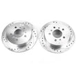 Load image into Gallery viewer, Power Stop Rear Drilled &amp; Slotted Rotors Pair fits Buick Allure / 2009 Buick LaCrosse CX / 2008 2009 Buick LaCrosse Super ...