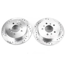 Load image into Gallery viewer, Power Stop Rear Drilled &amp; Slotted Rotors Pair fits Buick Allure / 2009 Buick LaCrosse CX / 2008 2009 Buick LaCrosse Super ...