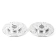 Load image into Gallery viewer, Power Stop Rear Drilled &amp; Slotted Rotors Pair fits Chrysler Town / 2012-2016 Chrysler Town &amp; / 2023 Dodge DURANGO SRT / 20...