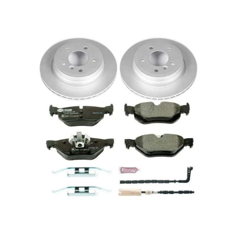Power Stop Rear Euro-Stop Brake Kit fits 2007-2010 BMW 328I / 2009-2010 BMW 328I Xdrive / 2007-2008 BMW 328XI - Main Produ...