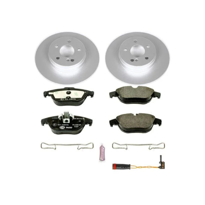 Power Stop Rear Euro-Stop Brake Kit fits 2008-2015 Mercedes-Benz C250 / C300 - Main Product View
