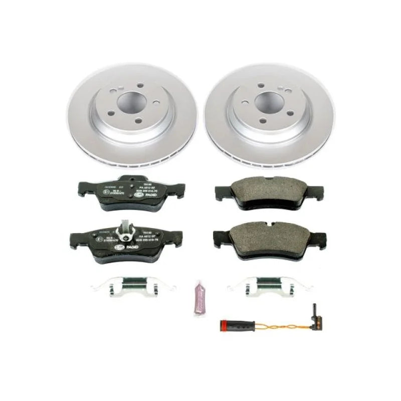Power Stop Rear Euro-Stop Brake Kit fits 2012-2013 Mercedes-Benz S350 Bluetec 4MATIC / 2003 Mercedes-Benz SL500 - Main Pro...