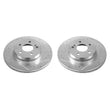Load image into Gallery viewer, Power Stop Rear Evolution Drilled &amp; Slotted Rotors - Main Product View