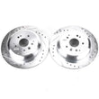 Load image into Gallery viewer, Power Stop Rear Evolution Drilled &amp; Slotted Rotors - Pair fits 2014-2016 Acura MDX - Main Product View