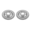 Load image into Gallery viewer, Power Stop Rear Evolution Drilled &amp; Slotted Rotors - Main Product View